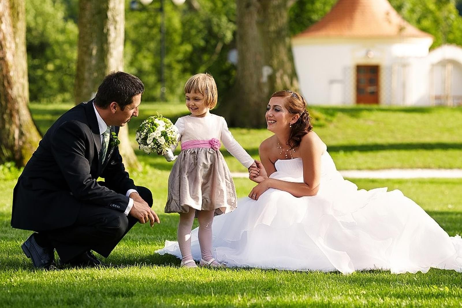 Svatba zámek Obytce