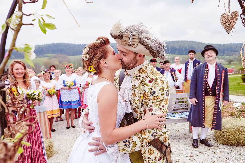 Svatba zámek Obytce