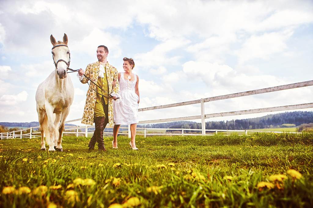 Staročeská svatba na Šumavě