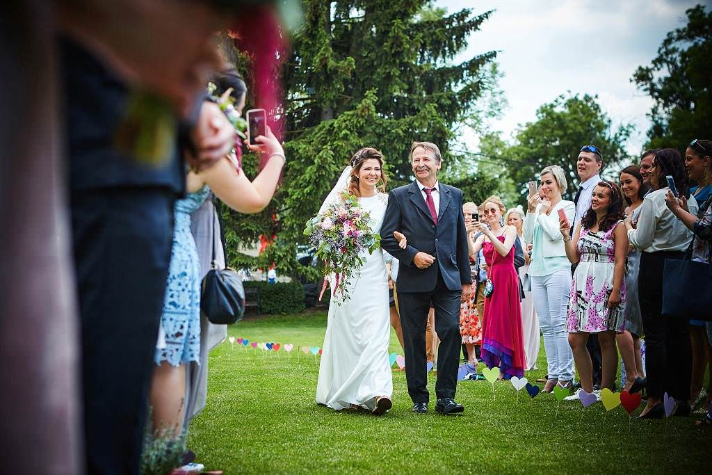 Svatba zámek Obytce