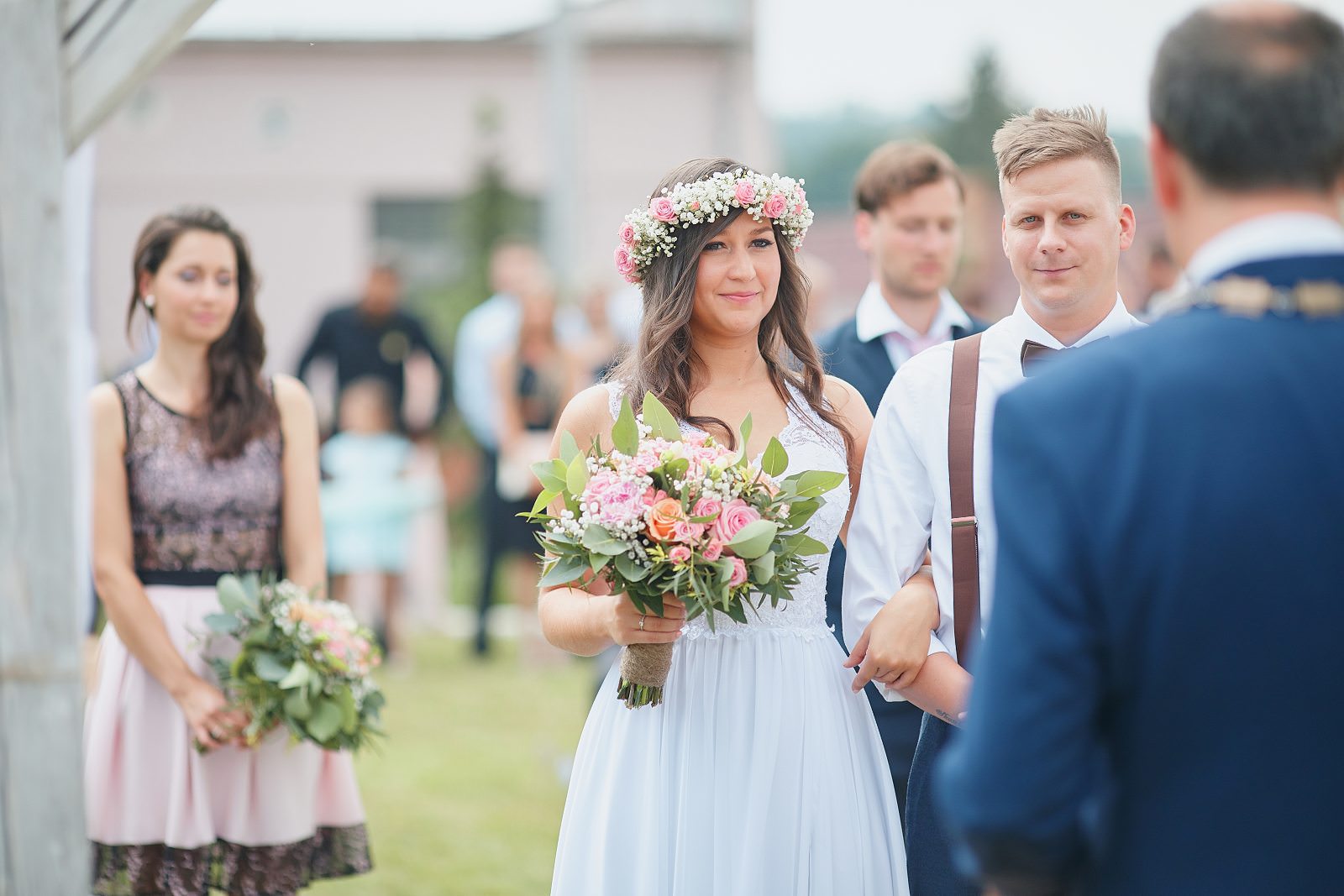 Svatba zámek Obytce